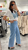 Pantalon jeans à motifs PAPHOS 