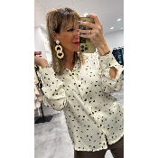 Chemise coeur beurre - 23362269