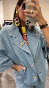 Veste oversize denim clair KXGI0053 KKS