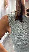 Pull sans manches à strass MRK685 MR