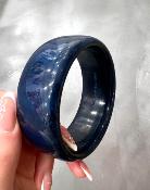Bracelet jonc bleu