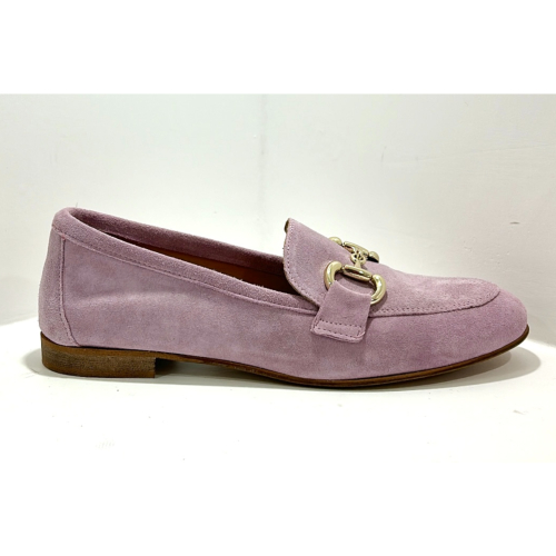 Mocassin cuir lilas CM2825