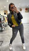 Bomber simili noir 50034449