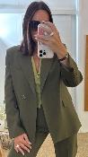 Veste Blazer kaki oversize M6244G MR