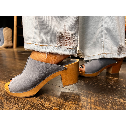 Sabot ouvert Julia Granit