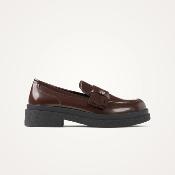 Mocassins marron à franges LOAN MO2819 VW