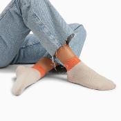 Chaussettes LIA beige / orange WU CH004OG