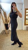 Robe longue noir ELODIA ANGE