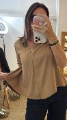 Chemise camel fluide CHP7KFO IMPERIAL  