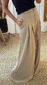 Pantalon fluide à pinces beige  P3ZQJHX IMPERIAL 