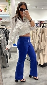 Pantalon jeans flare marine SONNY