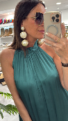 Robe émeraude ROSE G&M