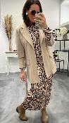 Veste Trench court beige 50037259