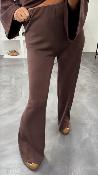 Pantalon fluide marron 054-212019 BSB 