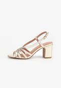 Sandales LOUANE platine EmilieK