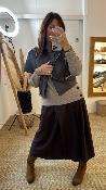 Perfecto manches courtes en cuir marron V3025831 IMPERIAL