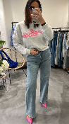 Pull bi-matière Love KXMA0200 KKS