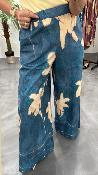 Pantalon bicolore indigo M8330P MR