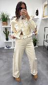 Jeans large beige S38M0305 Souvenir 