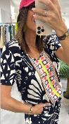 Top coloré à motifs 443460 WS
