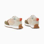 Basket kaki et beige LUNELLE WU BK2780