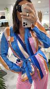Kimono lignes colorées VEGA Lpe