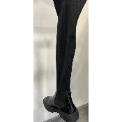 Bottes cuissardes chaussettes croco noir BT2474