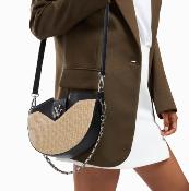 Sac demi-lune Johanna camel WU