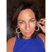 Boucles Oreilles transparent et miroir
