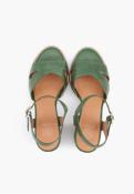 Sandales EDEN vert EmilieK
