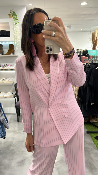 Veste blazer fluide rose JV06JHF IMPERIAL