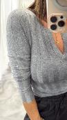 Pull cintré gris 52362149 MM