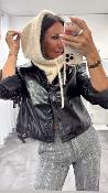 Pull capuche vanille SAMOURAI GM