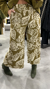 Pantalon lin Roxy vert 442672 WHITE STUFF