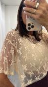 Top en dentelle beige TW51JMX IMPERIAL