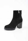 Bottines  en cuir noir SOLAIA EMILIE K