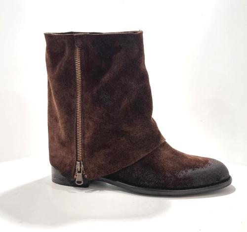 Bottines cuir marron GR6146