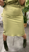 Jupe verte LEONTINE