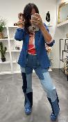 Veste Blazer jeans YVES AZUR BB