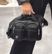 Sac vinyl noir LORRAINE Wu 