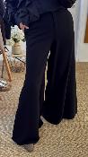 Pantalon large noir M8394P MR