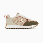 Basket kaki et beige LUNELLE WU BK2780