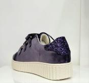 Baskets éclair violet BILLIE BK2756