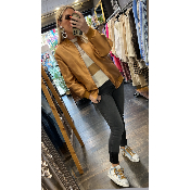 Bomber oversize caramel Oscar