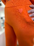 Pantalon en maille orange ANNIE GERTRUDE 