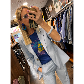 Top bleu Indigo Los Angeles 