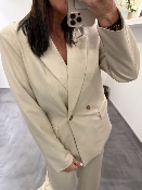 Veste blazer beige CESAR