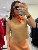 Pull sans manches camel OSCAR