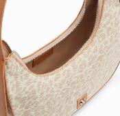 Sac demi-lune Lexie léopard beige WU