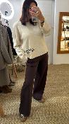 Pull large beige "amore" SAINTS G&M 